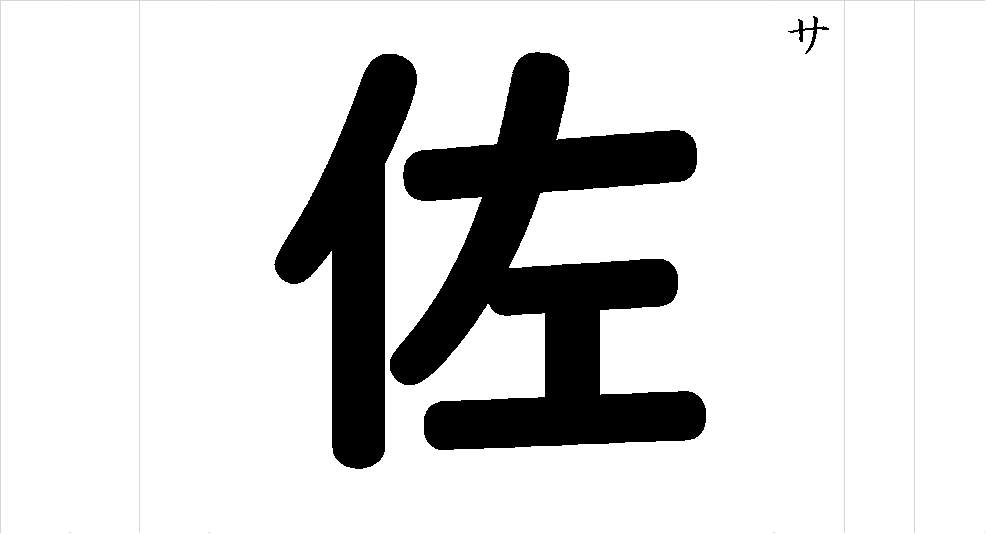 佐 - 漢字つながり辞典